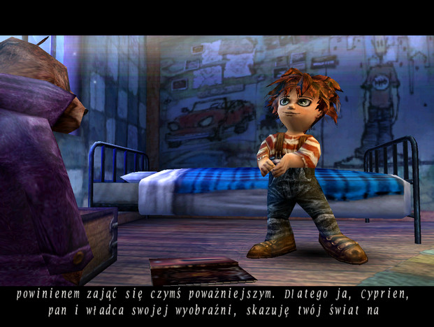 Polish screenshot of Evil Twin